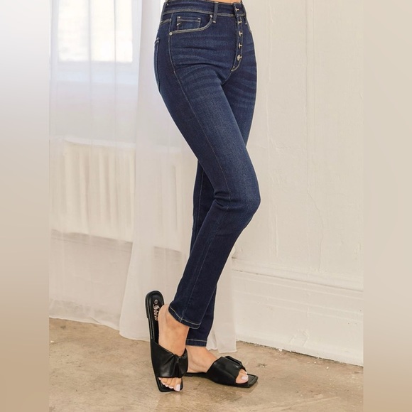 KanCan High Rise Super Skinny Jeans - Picture 1 of 4
